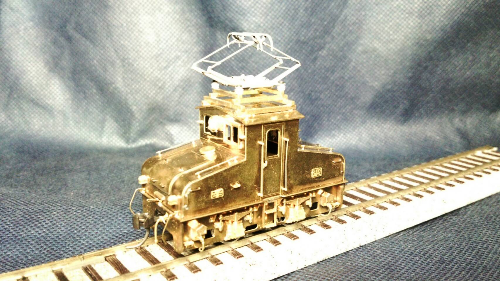 【早割り】１／８０・ＨＯ：モデル８：岳南鉄道「デキ１型」：真鍮製バラキット 機関車