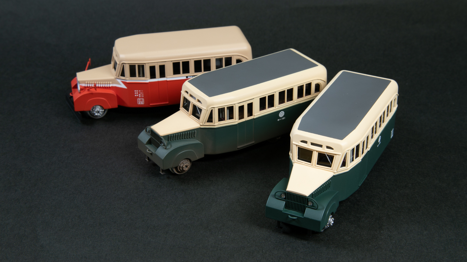 モデルタブレット 「山鹿温泉鉄道キハ101形三題」