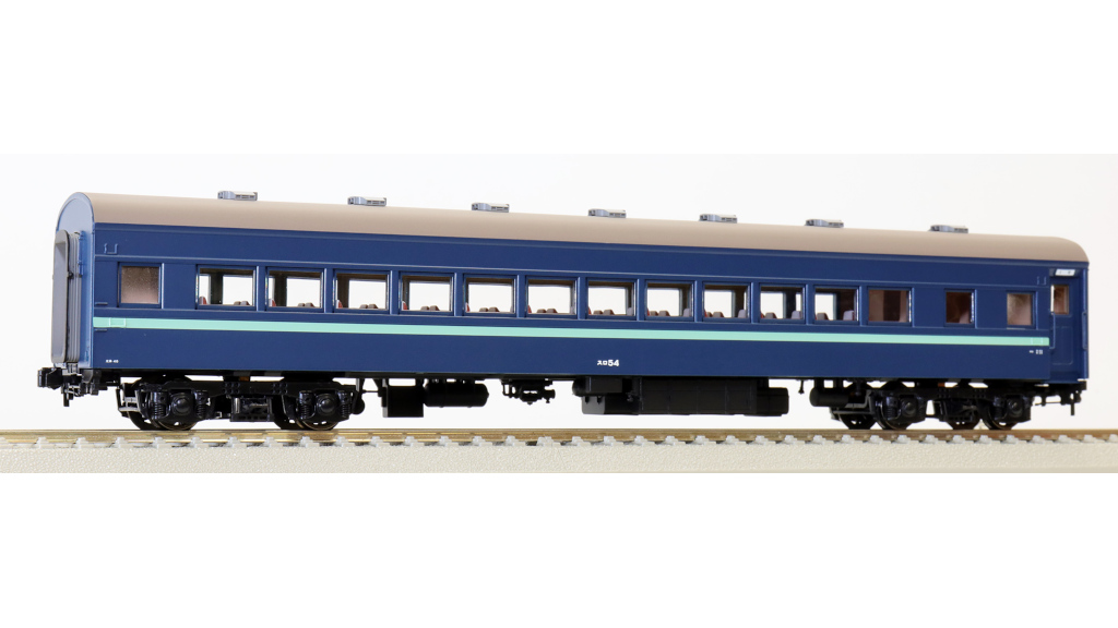 直販新品■北海道型旧客 オハ 62 (ブドウ2号塗装) 加工完成品 ■ JR、国鉄車輌